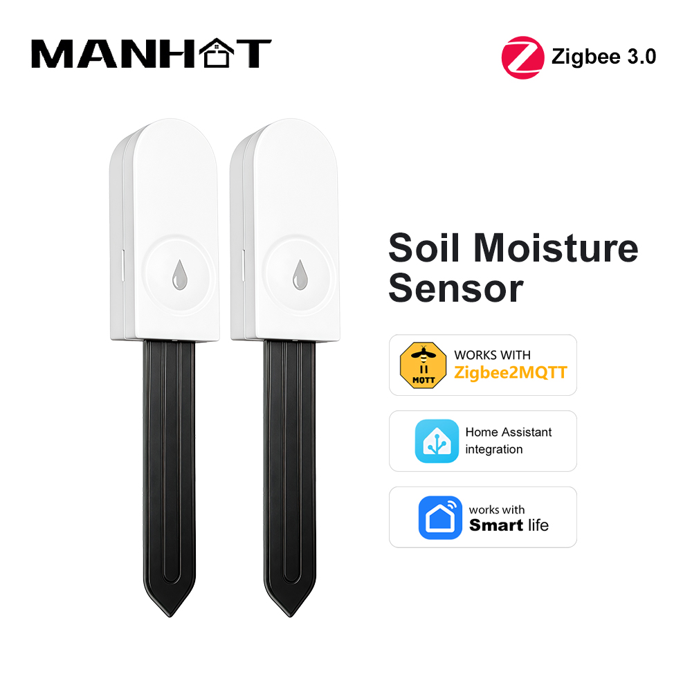 Smart Garden System - Zigbee 3.0 土壌水分センサー 温度と湿度計 サーモハイグロメーター ガーデンオートメーション灌漑検出器