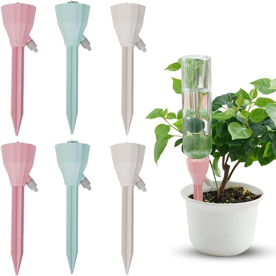 Plant Sensor - 自動点滴灌漑システム 調整可能な水滴器 自動給水 観葉植物 温室 庭園キット