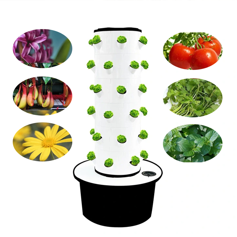 Hydroponic Tower - 人気商品：水耕栽培タワーシステム。農場向けの垂直型水耕栽培タワー。