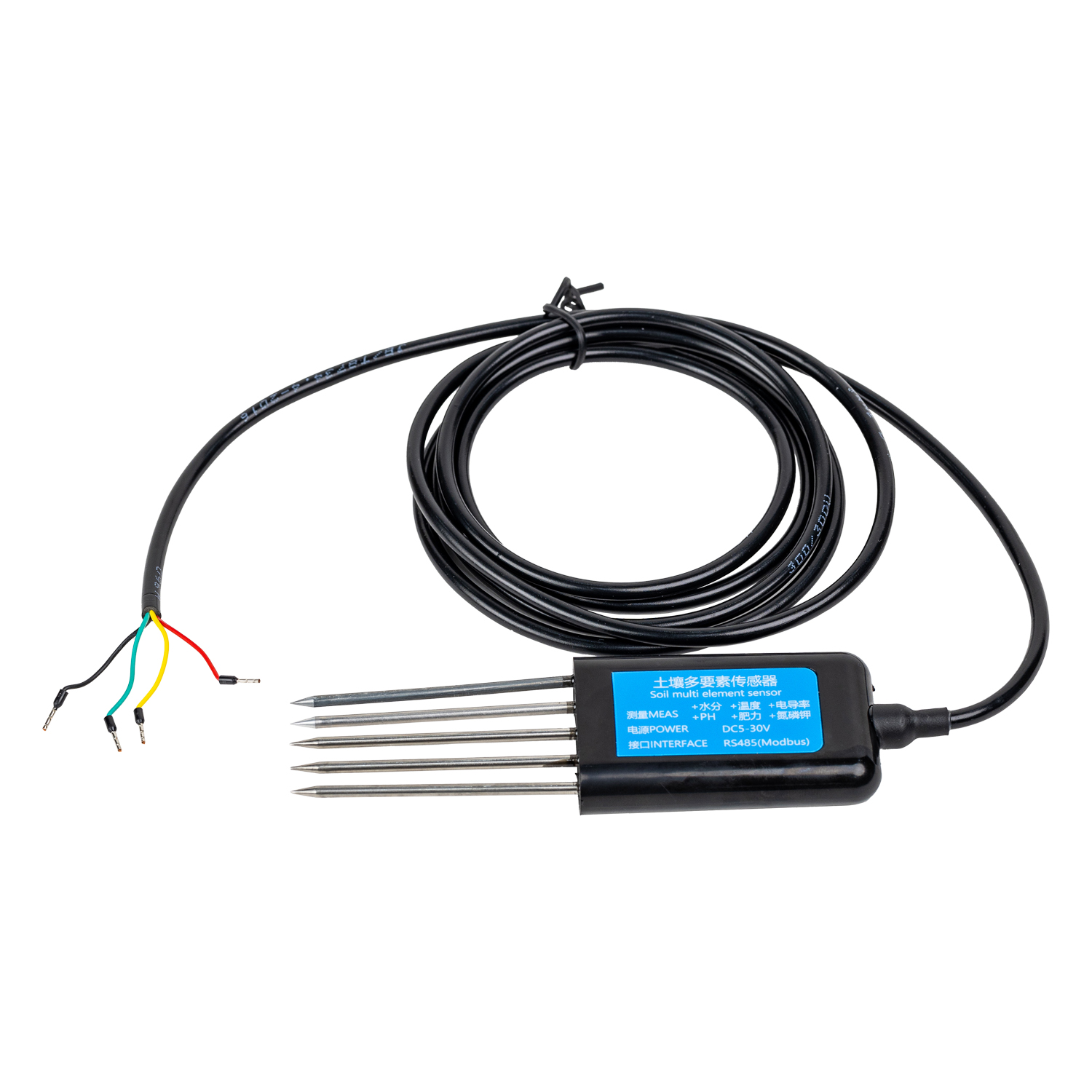 Plant Sensor - 農業用土壌NPK/PH/EC分析計 水分栄養素センサー 7in1 農業用植物土壌水分センサー