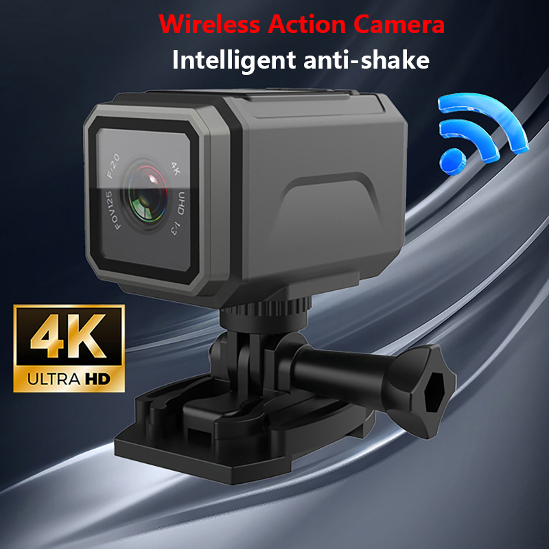 Garden Camera - HD 4K スポーツカメラ ワイヤレス Wi-Fi 屋外防水
