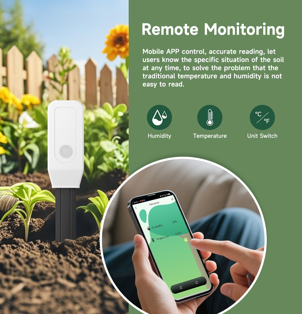 スマート土壌テスターセンサー、Zigbee 3.0土壌水分お - Plant Monitor のレビューと価格