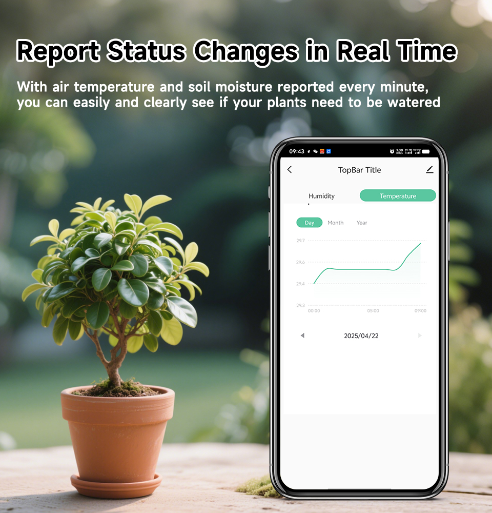 スマート土壌テスターセンサー、Zigbee 3.0土壌水分お - Plant Monitor のレビューと価格