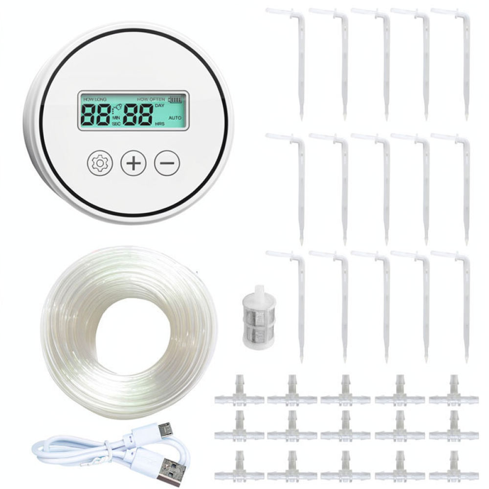 自動点滴灌水システム、スマートタイマー付き、室内植物用、庭や - Smart Garden Kit のレビューと価格