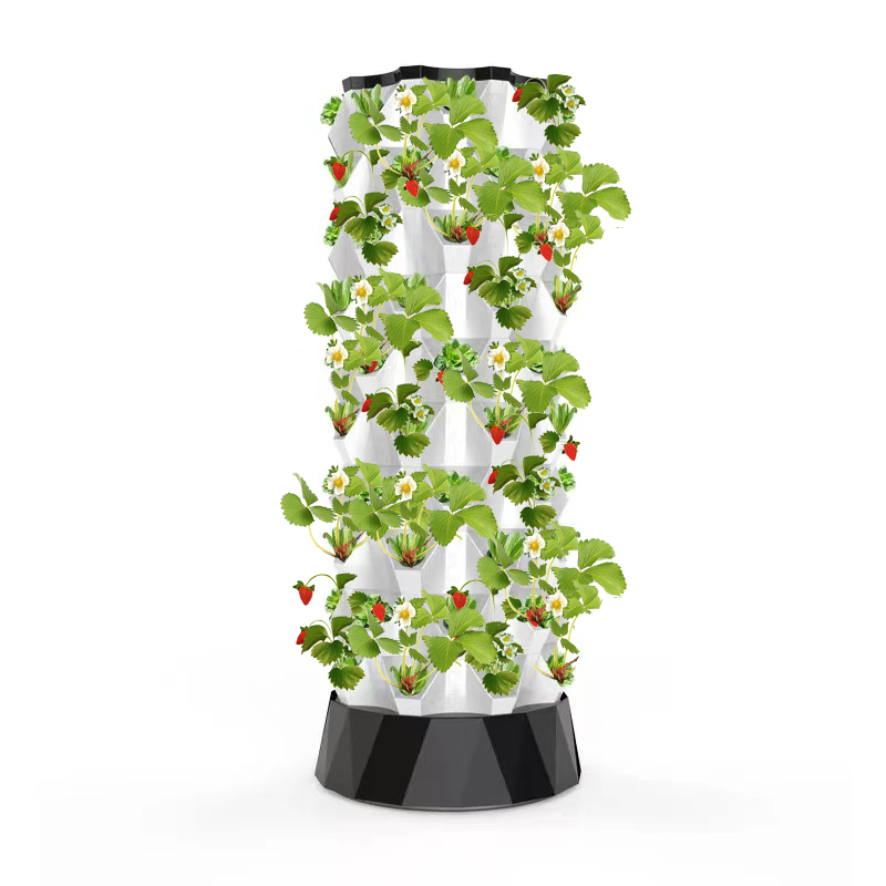 新しい水耕栽培用垂直庭園、エアロポニックタワー、水耕栽培キッ - Hydroponic Tower のレビューと価格
