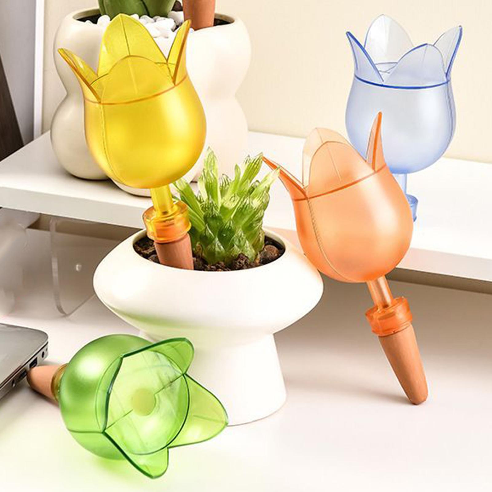 自動給水プランターインサート 自動花植物給水ステーク 自動点 - Self Watering Planter のレビューと価格