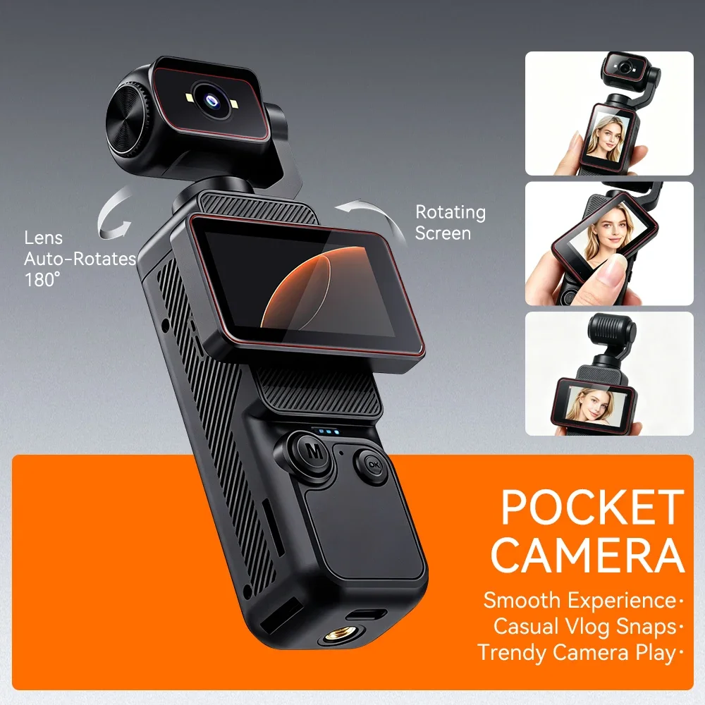 新登場！携帯型Vlogカメラ、270 °   回転可能 12 - Garden Camera のレビューと価格