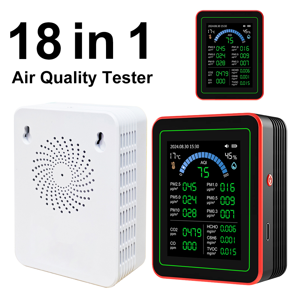 18 in 1空気質モニターセンサー、CO2、PM2.5/P - Plant Sensor のレビューと価格