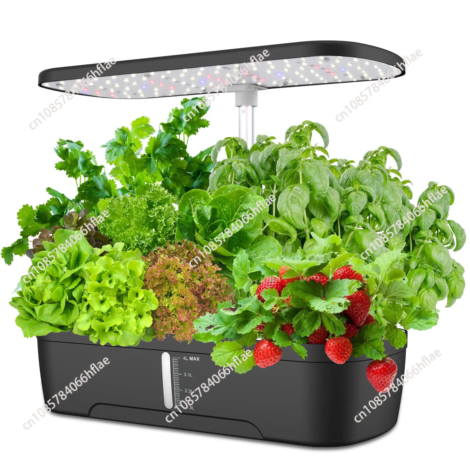 12ポッド水耕栽培システム、ハーブガーデンキット、屋内高さ調 - Hydroponic Grow Pod のレビューと価格