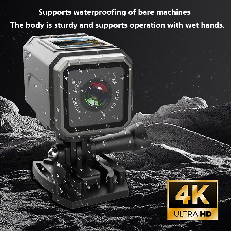 HD 4K スポーツカメラ ワイヤレス Wi-Fi 屋外防水 - Garden Camera のレビューと価格