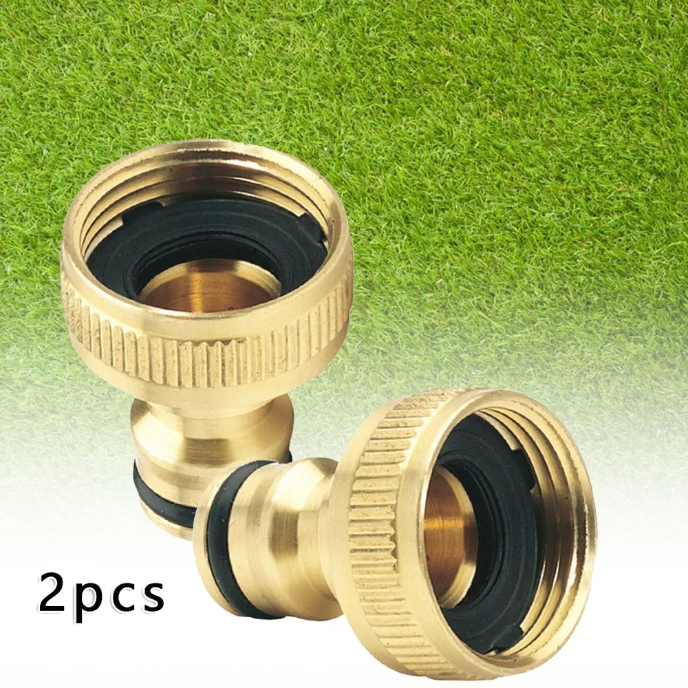 2個入り ガーデン蛇口アダプター 3/4インチから1/2イン - Smart Garden Kit のレビューと価格