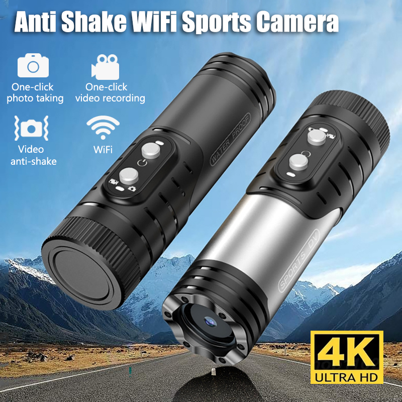 4K フル HD Wifi ポータブルカメラ防水と手ぶれ補正 - Garden Camera のレビューと価格