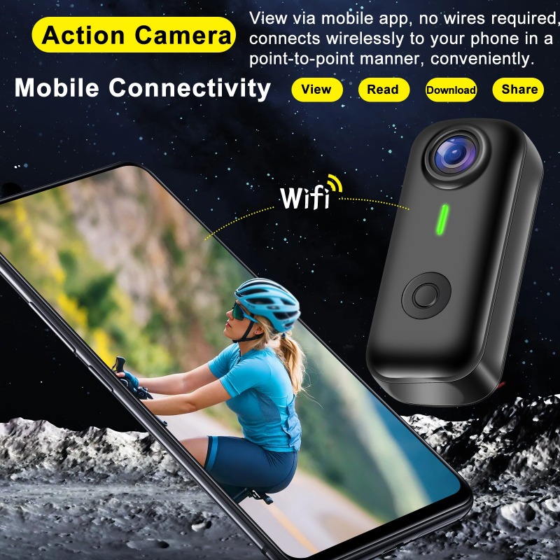 磁気スポーツカメラ 1080P HD サムアクションカメラ  - Garden Camera のレビューと価格