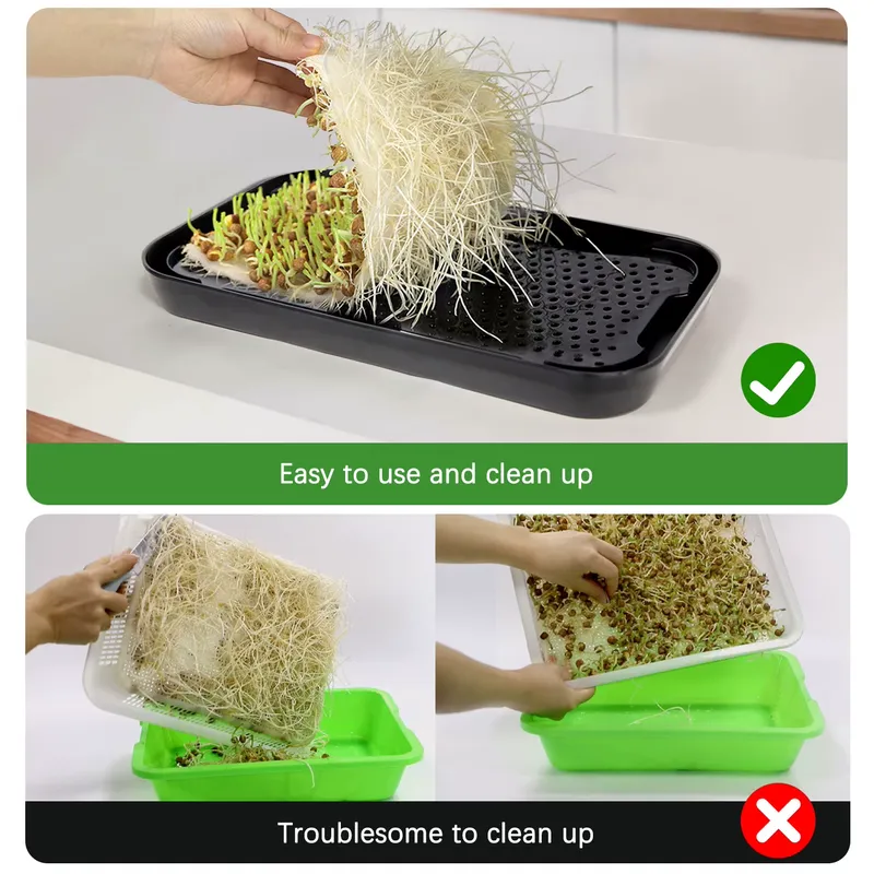 水耕栽培トレイ 室内マイクログリーン マイクログリーン種子  - Smart Garden Kit のレビューと価格