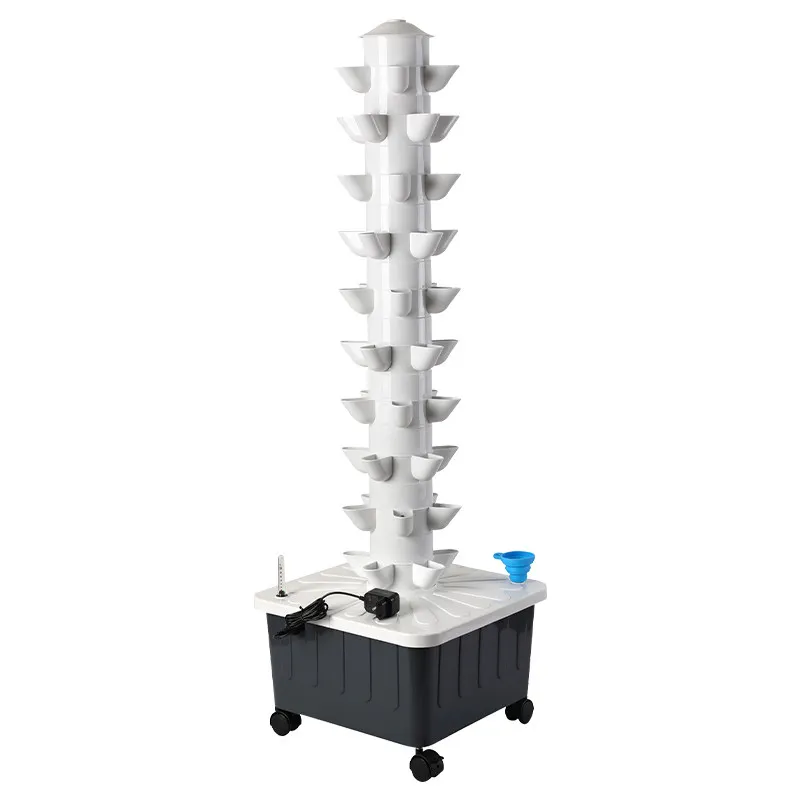 水耕栽培タワー、インテリジェントな土を使わない栽培システム、 - Hydroponic Tower のレビューと価格