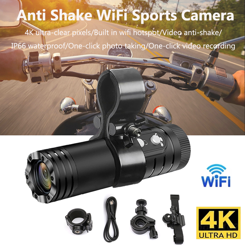 4K フル HD Wifi ポータブルカメラ防水と手ぶれ補正 - Garden Camera のレビューと価格