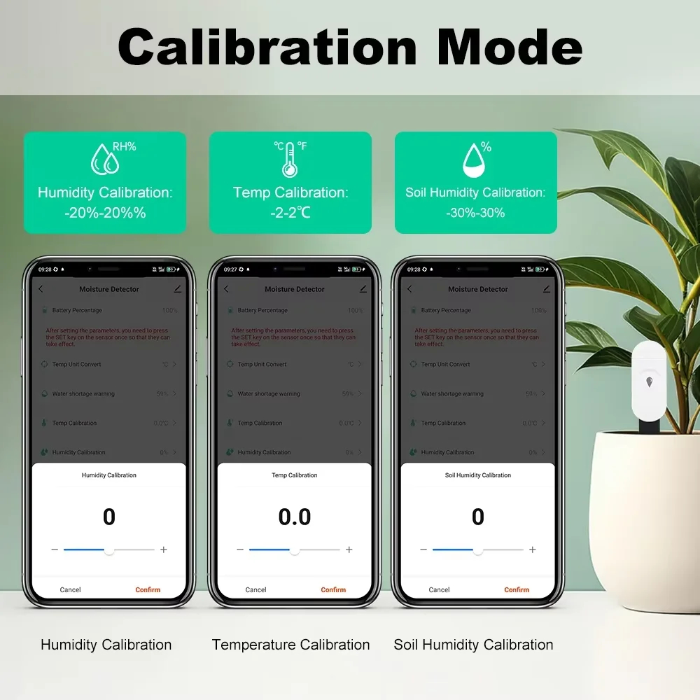 Zigbee温度湿度水分検出器 スマート土壌テスター 水分セ - Garden Camera のレビューと価格
