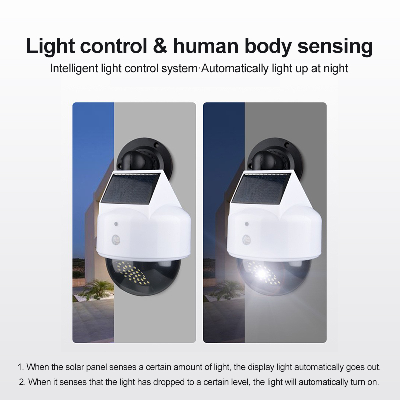 モーションセンサー付きソーラーシミュレーションカメラ,仮想カ - Garden Camera のレビューと価格